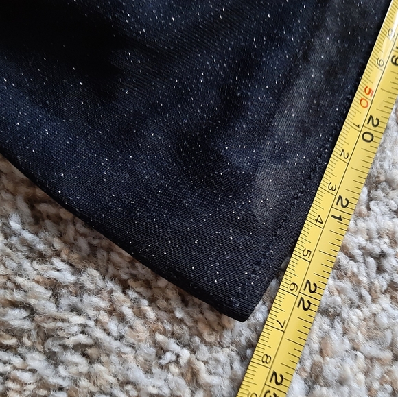 ONYX NITE - Black Flowy Sparkly Palazzo - Size: L - Picture 16 of 16